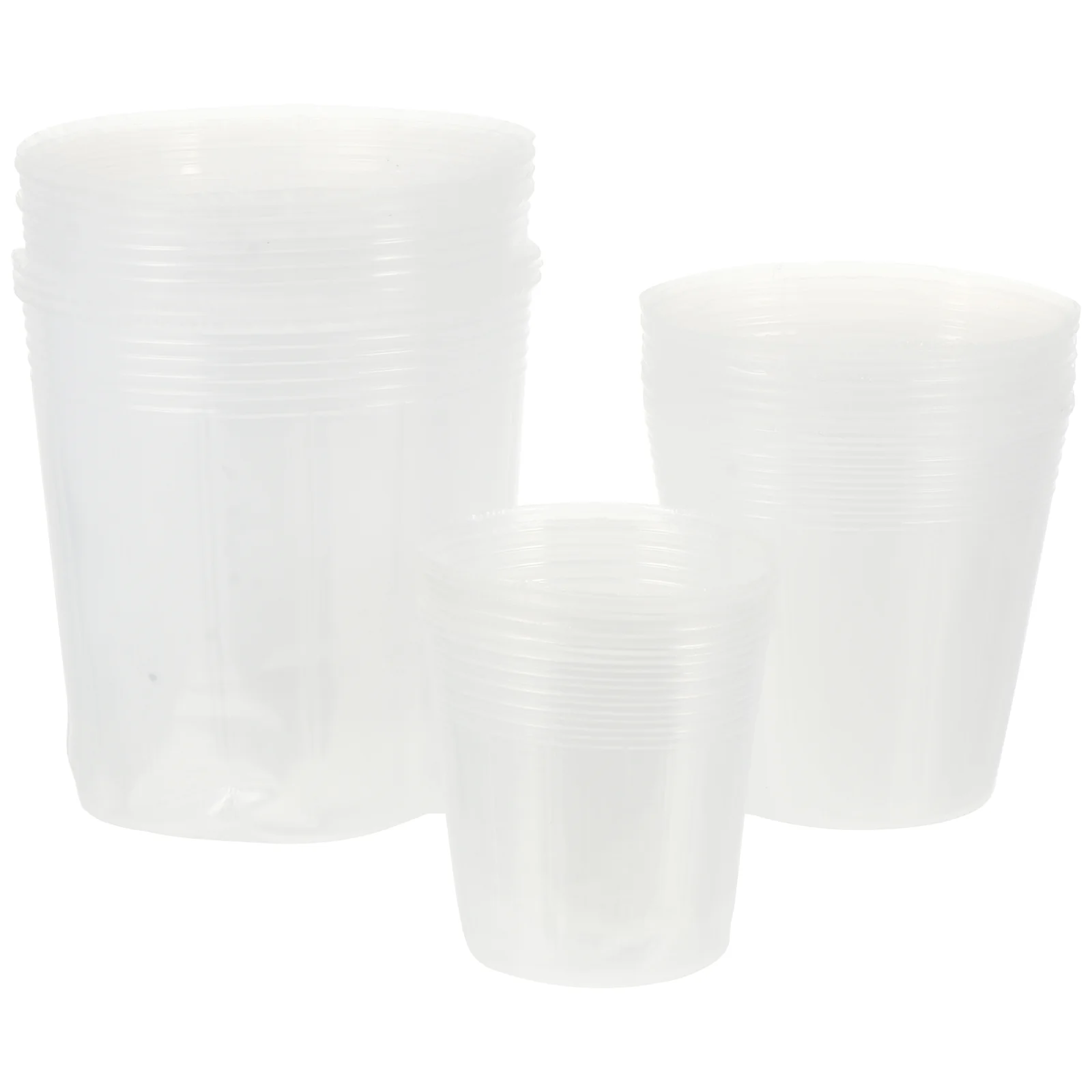 

Plastic Nursery Cup Pot Planting Cups Plates Garden Planter Pots Gardening