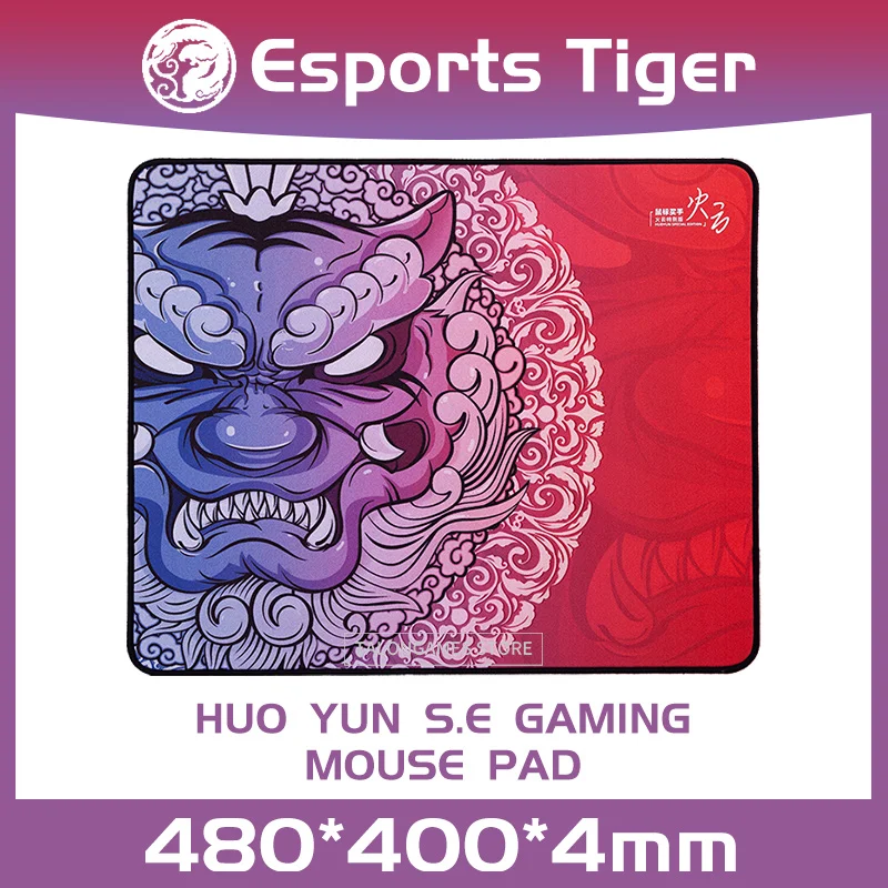 

Оригинальный игровой гибкий коврик для мыши Esports Tiger HuoYun, высокое качество, 480*400*4 мм