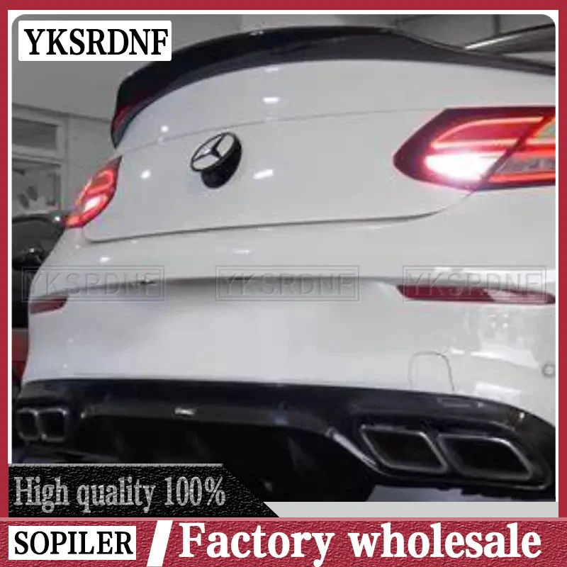

Задний спойлер на крышу для Mercedes Benz W205 Coupe 2015-2017 C63 AMG C200 C250 C180 C300 C350