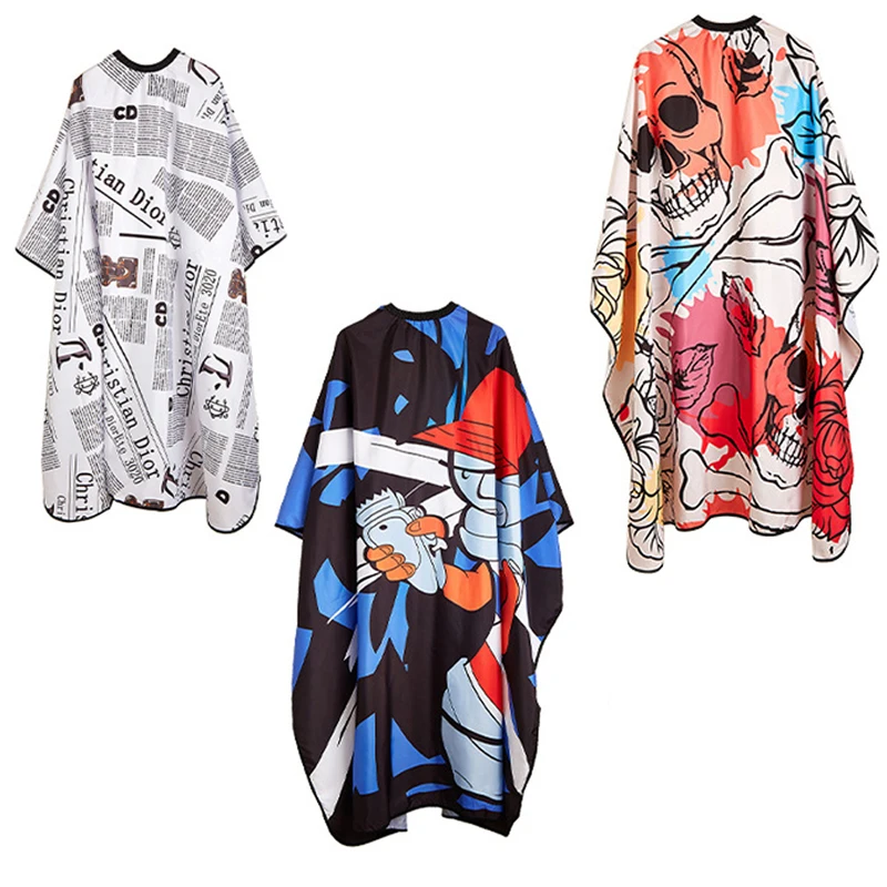 

1pc Waterproof Hairdressing Apron Antistatic Salon Cutting Cape Barber Gown Hairdresser Aprons Hairstylist Styling Design Supply