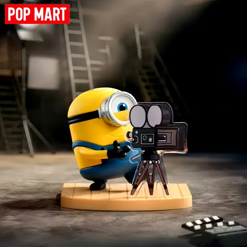 Фото Горячая новинка: Коллекционная фигурка Popmart Minions & Monsters Series в закрытой упаковке, настольное украшение, игрушка по мотивам фильма, модель, подарочная коробка-сюрприз №2