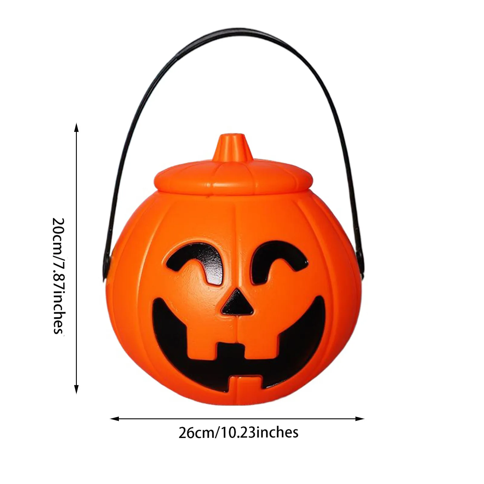 Украшение Чаши Для Конфет На Хэллоуин Желтое Портативное Кухонное Ведро Дома