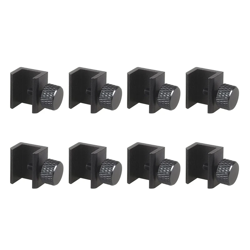 

8Pcs Adjustable 3D Printer Heat Bed Clips 3D Printer Glass Clips Clamps For Ender 3/3 Pro/V2/3S,Ender 5/Pro
