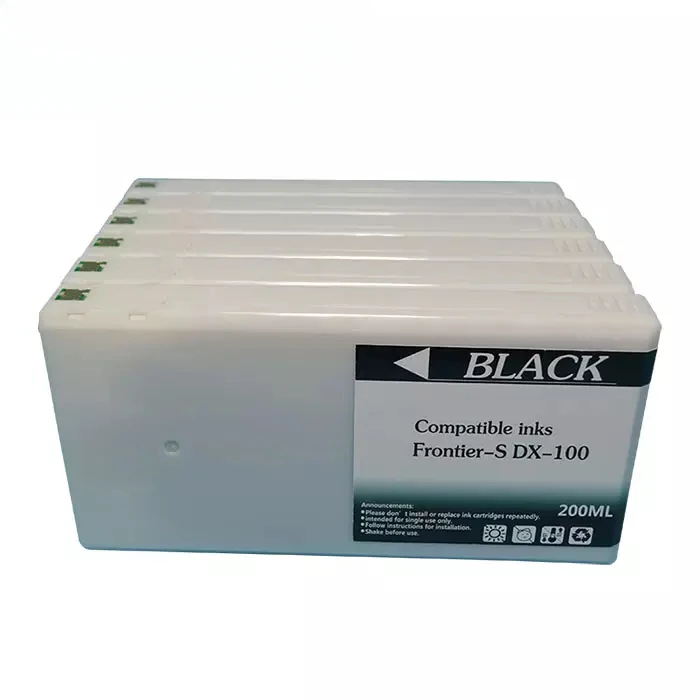 Для ZYJJ сменный картридж с красящей для 6-цветного фотопринтера Dx100