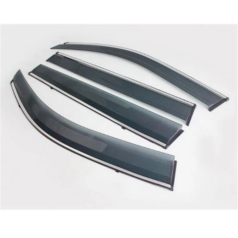 CEYUSOT для 4 шт. нового Volvo XC60 оконный козырек 2018-2021 защитный боковых окон от солнца