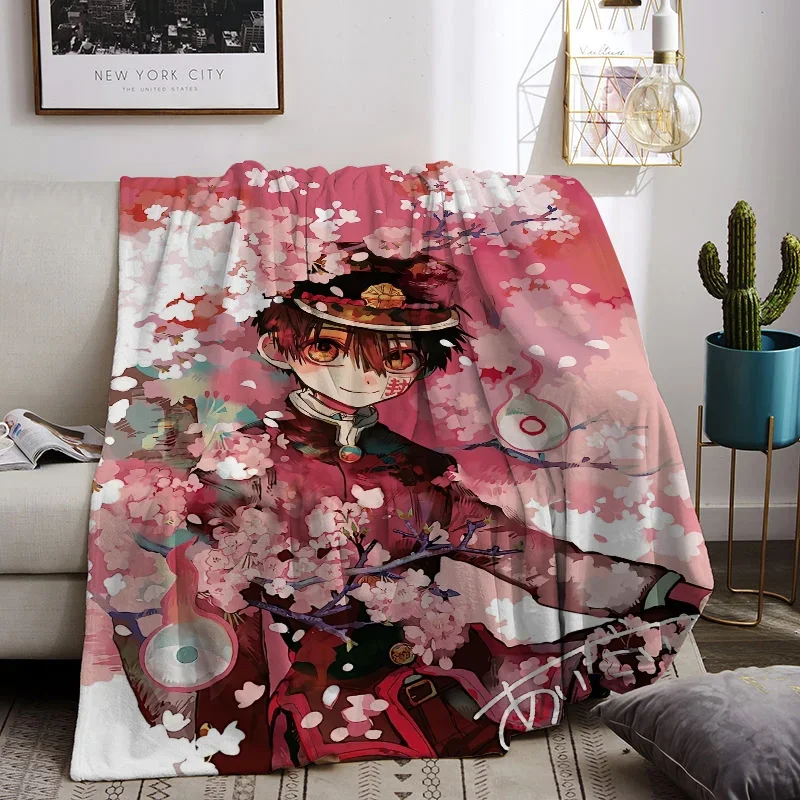 Плюшевое Коралловое Флисовое Одеяло В Стиле Бохо H-hanako Kun Декоративное Из Мягкого