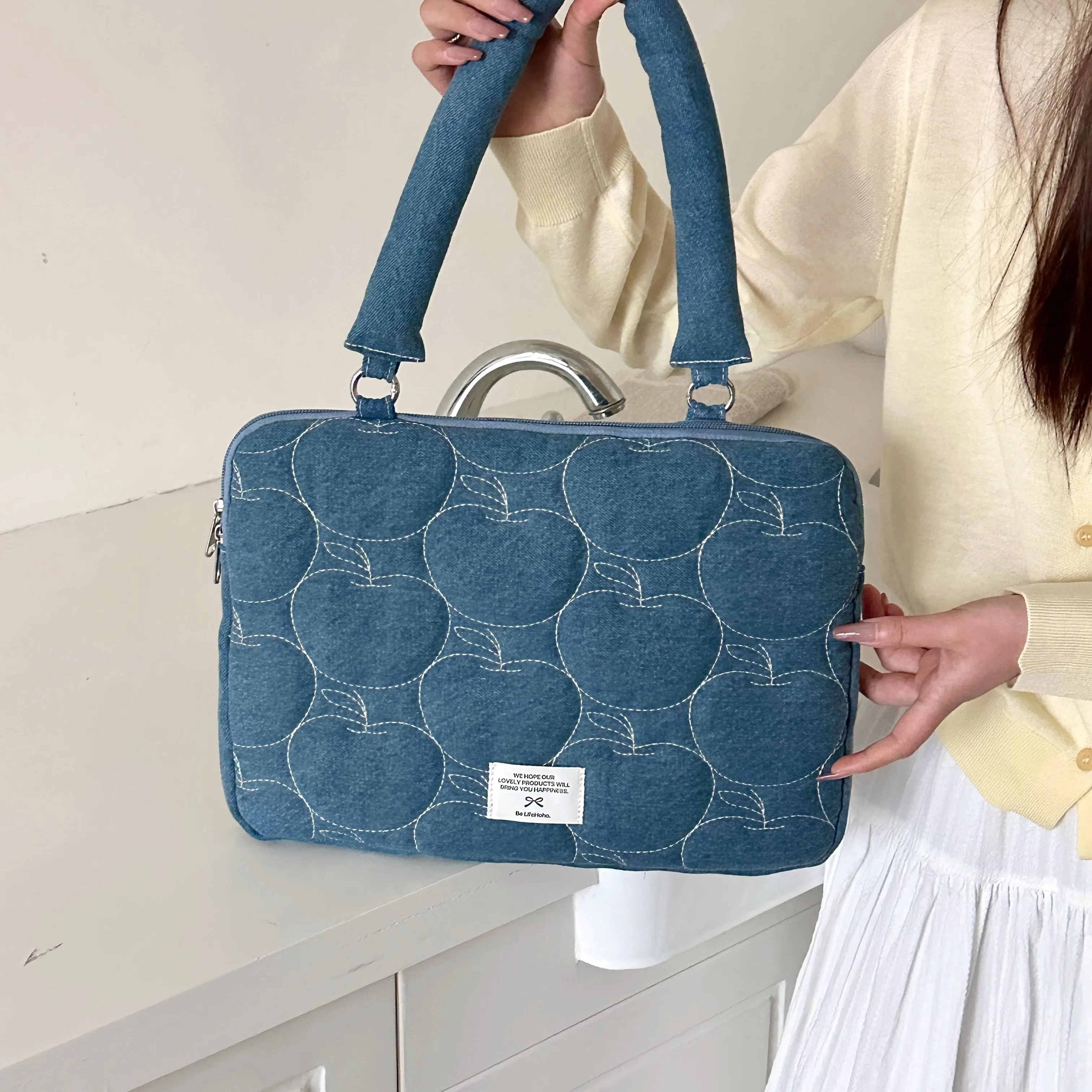 Милая сумка для ноутбука 13 3 15-дюймовый чехол переноски Ipad Pro12.9 Macbook Air13 Pro14 15 6 Xiaomi