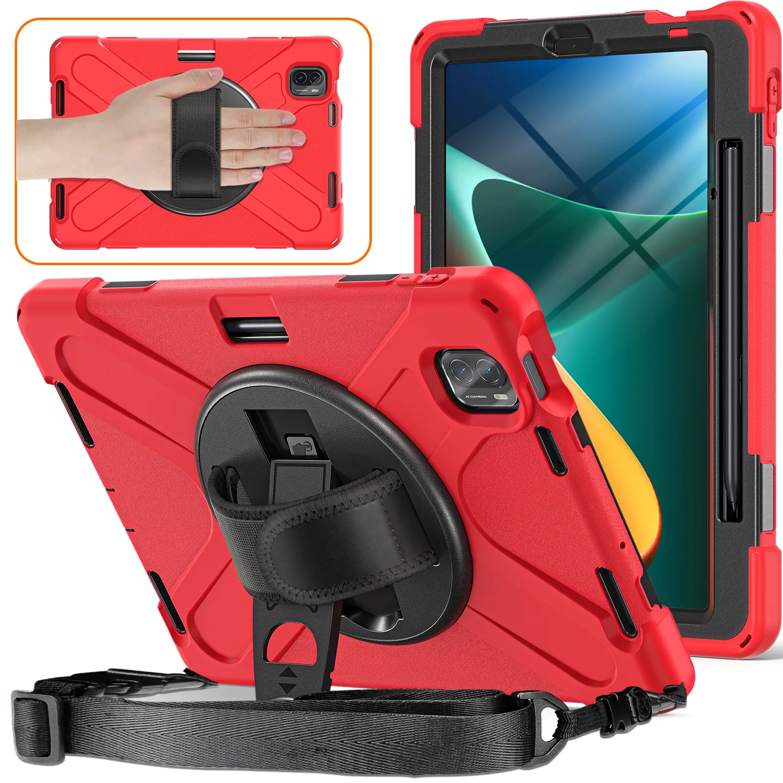 

For Xiaomi Mi Pad 5 Pro Case Tablet Heavy Duty Rugged Shockproof Cover For Mi Pad 5 Pro 2021 Tablet 11 Inch Mi Pad 5 Case Best