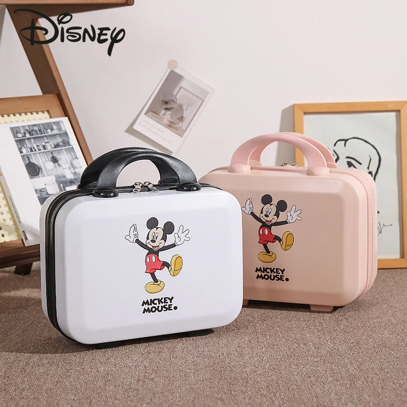 

Disney Mickey New Women's Makeup Box Fashion High Quality Portable Carrying Case Multifunctional Business Travel Storage Box