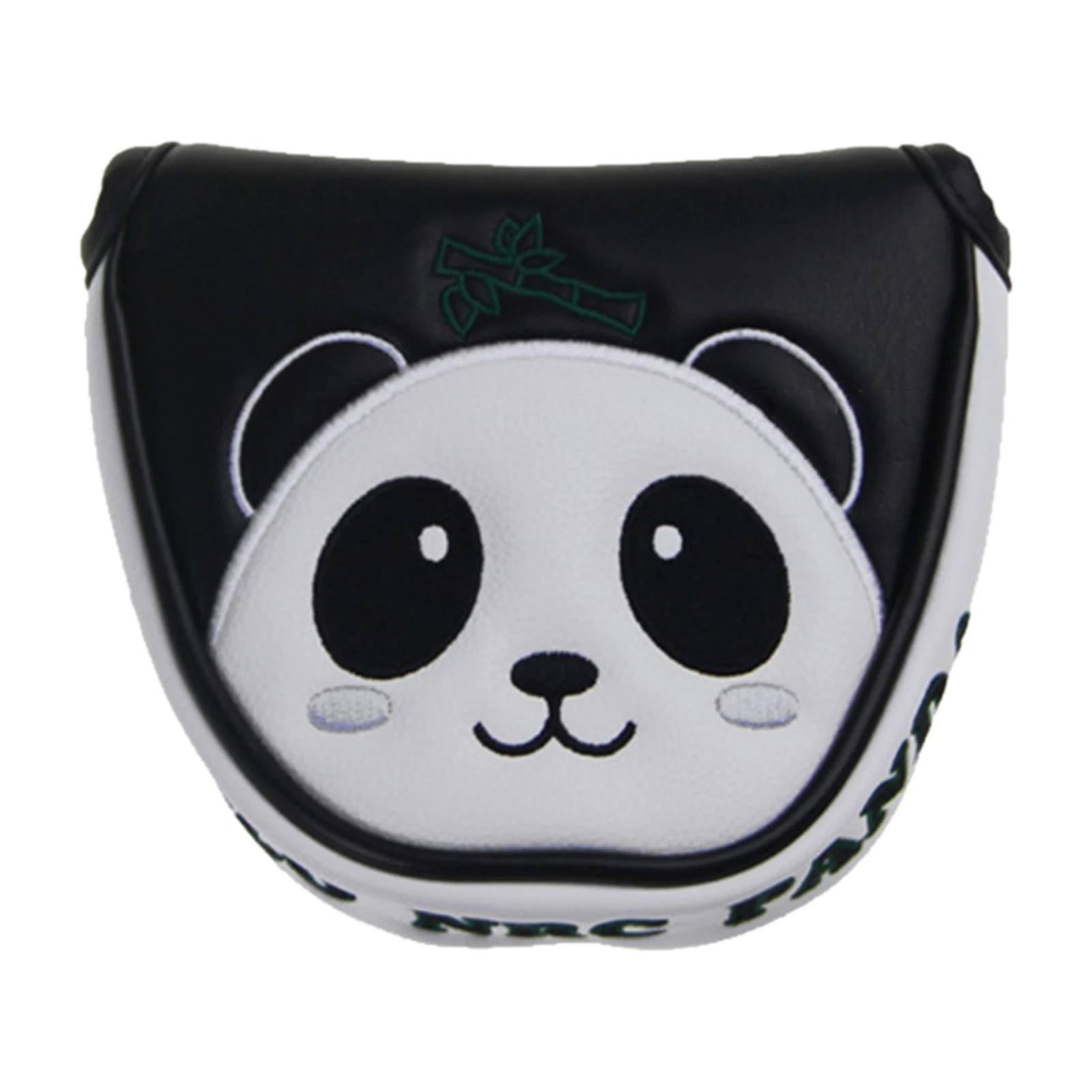 

Golf Putter Cover Panda Embroidered Push Rod Protective Cover Embroidery Craftsmanship Eye-Catching Colors Show Unique Style