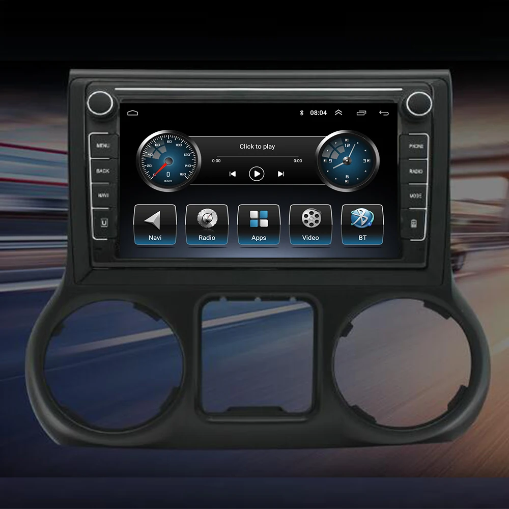 

Автомобильный радиоплеер 10,1 "QLED Android 12 для Jeep Wrangler 3 JK 2010-2018, навигация GPS, Авторадио с сенсорным экраном, Carplay IPS DSP