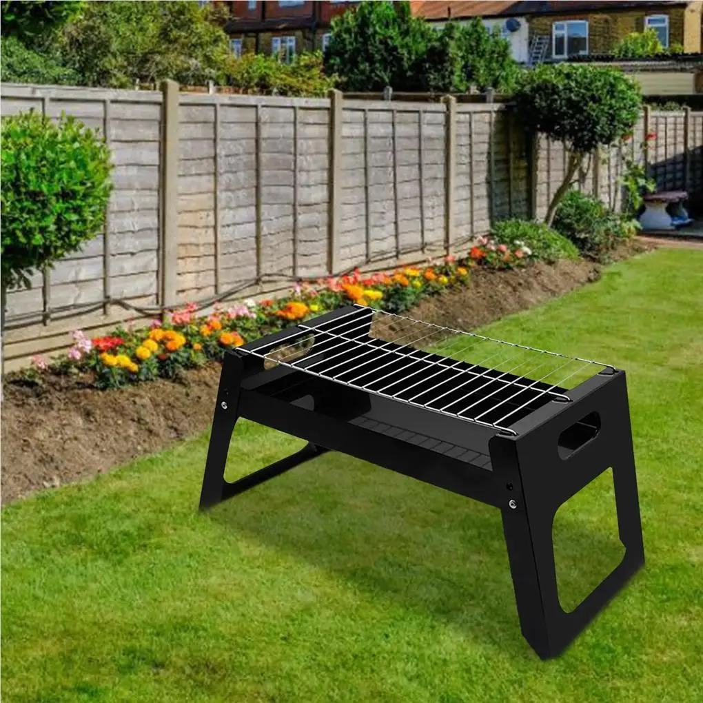 

Маленький гриль для барбекю, грили для барбекю на древесном угле, плиты из нержавеющей стали, нержавеющий инструмент, уличный инструмент для пешего туризма, пикника, путешествий