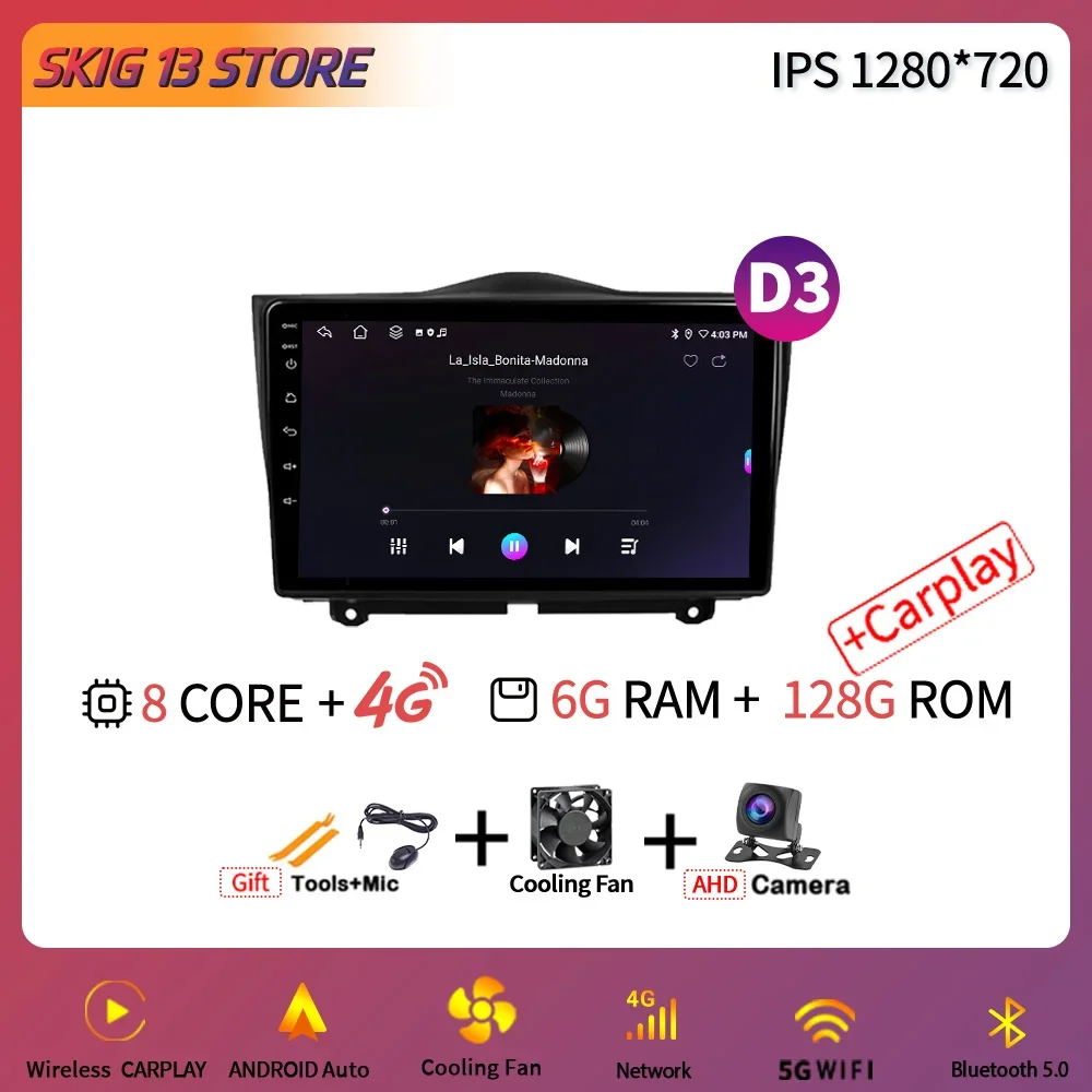 

Android 14 для LADA Granta Cross 2018-2023, автомобильный радиоплеер, авто беспроводной Carplay, 4G, Wi-Fi, GPS, стерео, мультимедийная видеонавигация