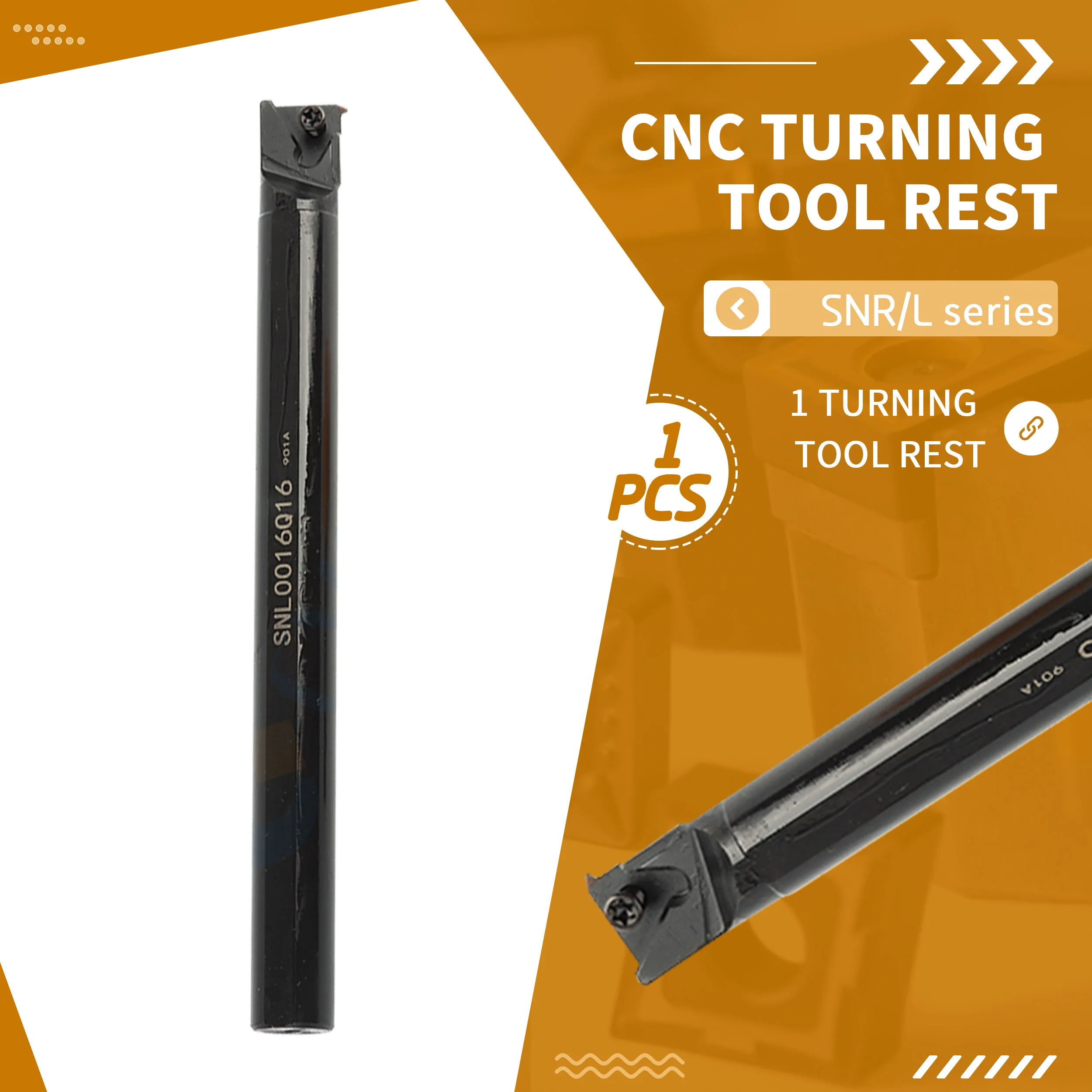 

SNR0008K11 SNR0010K11 SNR0012M11 SNR0016Q11 Lathe Tools Internal Threading Turning Tool Holder SNL Boring Bar CNC Carbide Insert