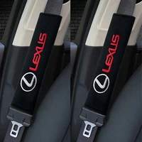 car seat belt pads safety belt shoulder cover car interior for lexus is 250 300 rx 300 350 us 200 gx 400 460 lx gs es 350 nx 300