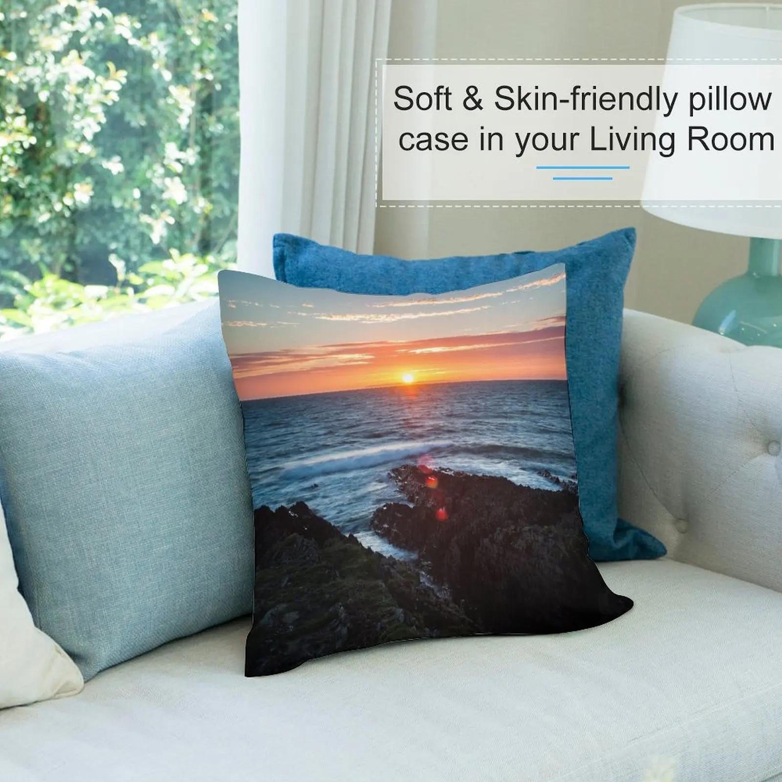 The sun наборы в середине острова лунди диванная Подушка Наволочка для дивана