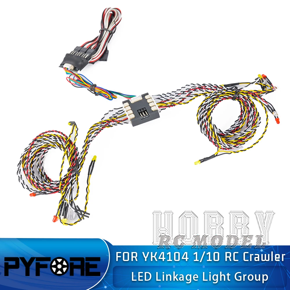 

Флуоресцентная модель для YIKONG YK4104 1/10 RC, модель электрического пульта дистанционного управления, аксессуары для модификации гусеничного автомобиля