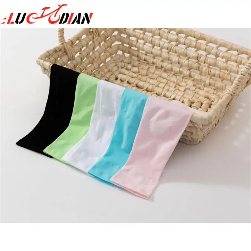 

Kid Sun Protection Sleeves Sunscreen Sleeve Solid Color Efficient Heat Insulation Childrens Ice Sleeve Uv Protection Breathable