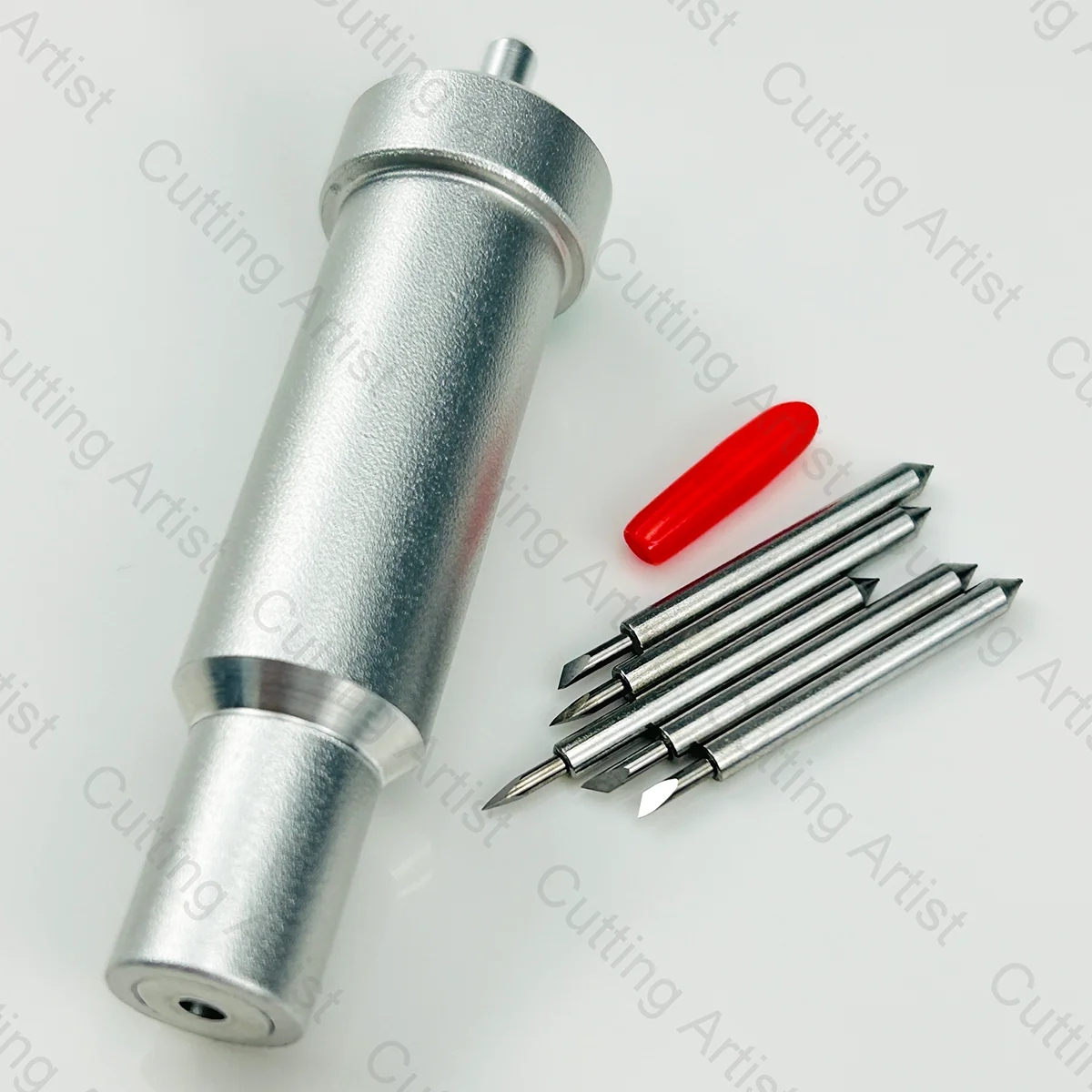 

5 шт., тонкое лезвие 45 градусов и 1 шт., держатель инструмента для Cricut Maker 3 4 Explore 3 2, воздушный серебряный корпус, гладкий стабильный