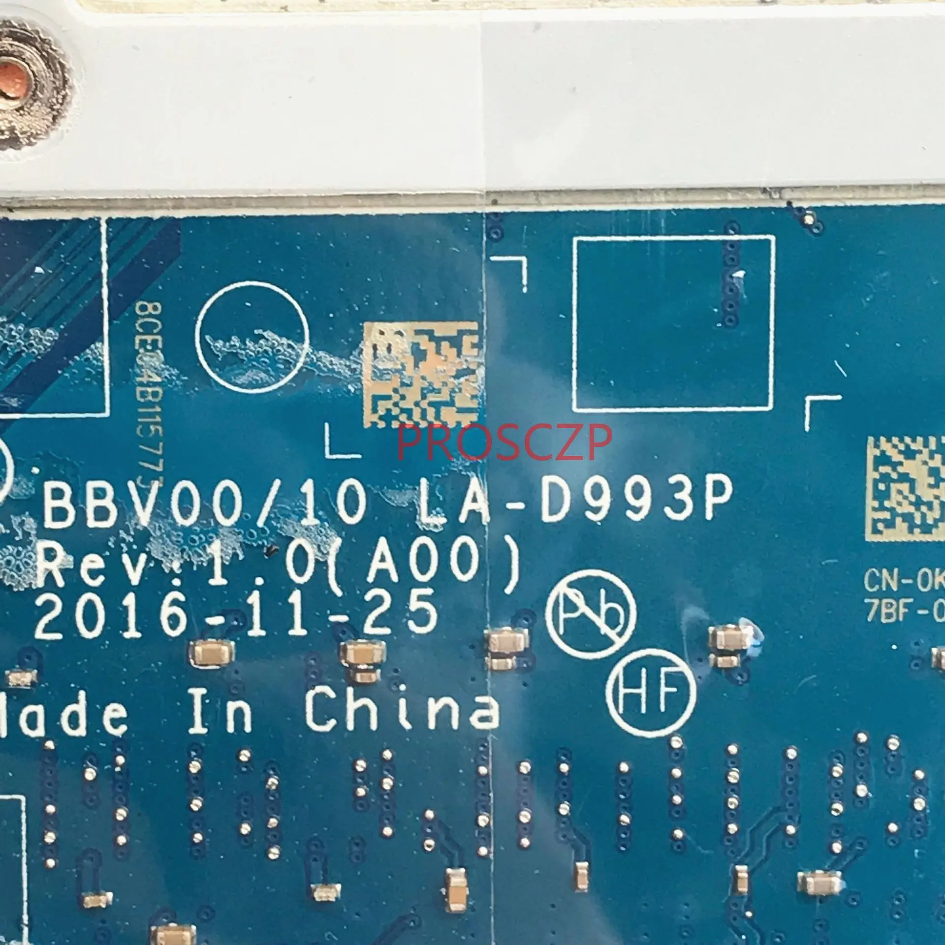 CN-0JG23N JG23N CN-0KD43Y KD43Y Для материнской платы ноутбука Dell Inspiron 15 7567 P65F BBV00/10 LA-D993P с процессором I5-7300HQ и графикой GTX1050 4G Тестирование включено.