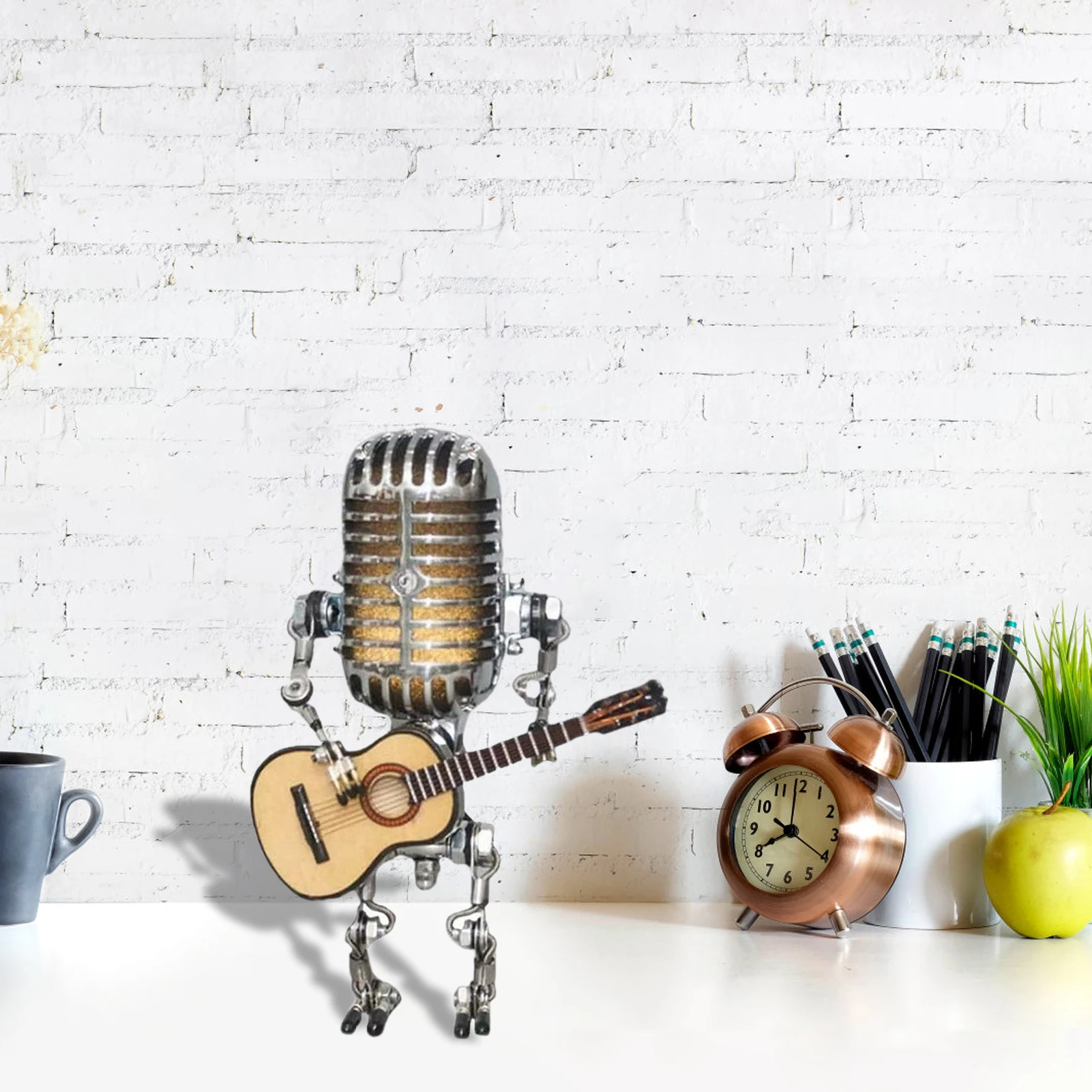 Микрофон робот настольная лампа микрофон планшетофон сенсорный диммер