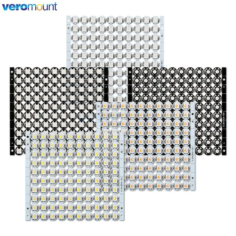 50-1000 шт. чипы для радиатора WS2812B 10 мм x 3 WS2811 IC 5050 SMD RGB SK6812 RGBW RGBNW RGBWW 5 в постоянного