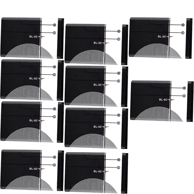 Аккумулятор BL-5C акамулятор для радиовещания/Nokia 1100 1110 1200 1208 1280 1600 2600 2700 3100 3110 5130 6230