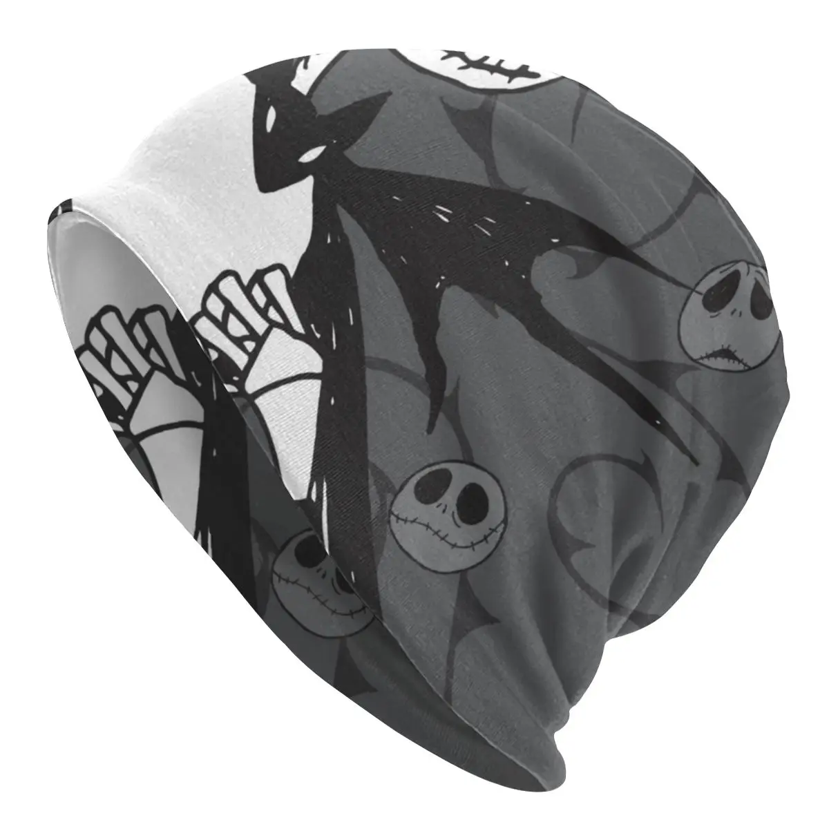 

Halloween Jack O Lantern Caps Skeleton Jack Vintage Ski Skullies Beanies Hats Spring Warm Thermal Elastic Bonnet Knitting Hats