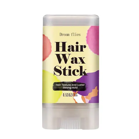 Профессиональный воск для поврежденных волос 75 г, палочка для причесок, крем для укладки волос, восковой фиксирующий пушистый воск для мужчин и женщин