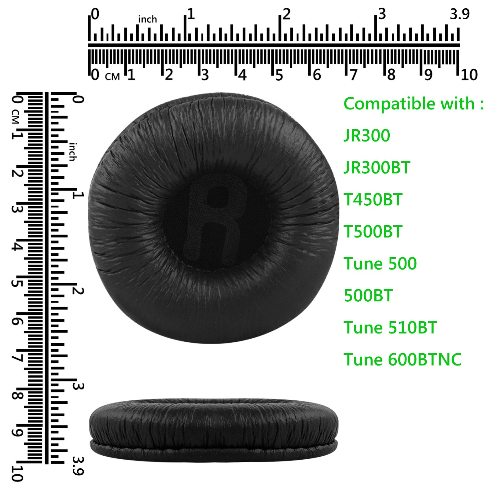 Сменные поролоновые амбушюры для наушников JBL JR300 JR300BT T450BT Tune 500 500BT 510BT T450 600BTNC -