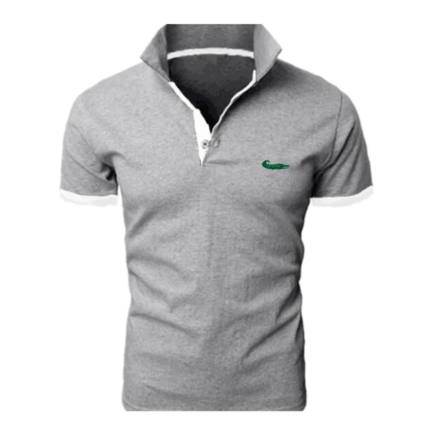 

2022 Summer Men's New Fashion Trend POLO Shirts Casual Sports Men's Comfortable Breathable Short Sleeves