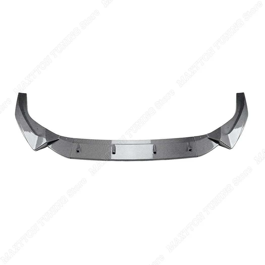 3 шт. передний бампер комплект для губ спойлер сплиттер пластиковый Canard AUDI A5 Sline S5