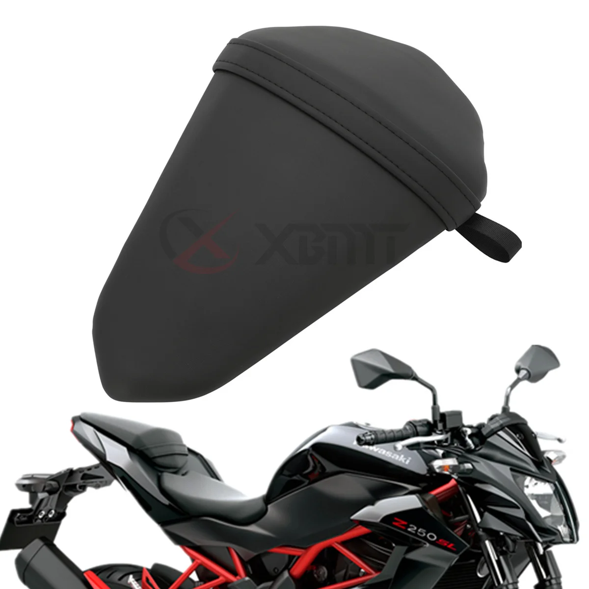 Motorcycle Rear Passenger Seat Cushion Fit For Kawasaki Z250 SL Z250SL 2014 2015 2016 2017 2018