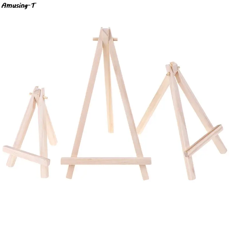 

1 шт мини дерево художник тренога мольберт для рисования для фото открытка-картина Дисплей Держатель рамы милый стол Декор Набор для рисова...