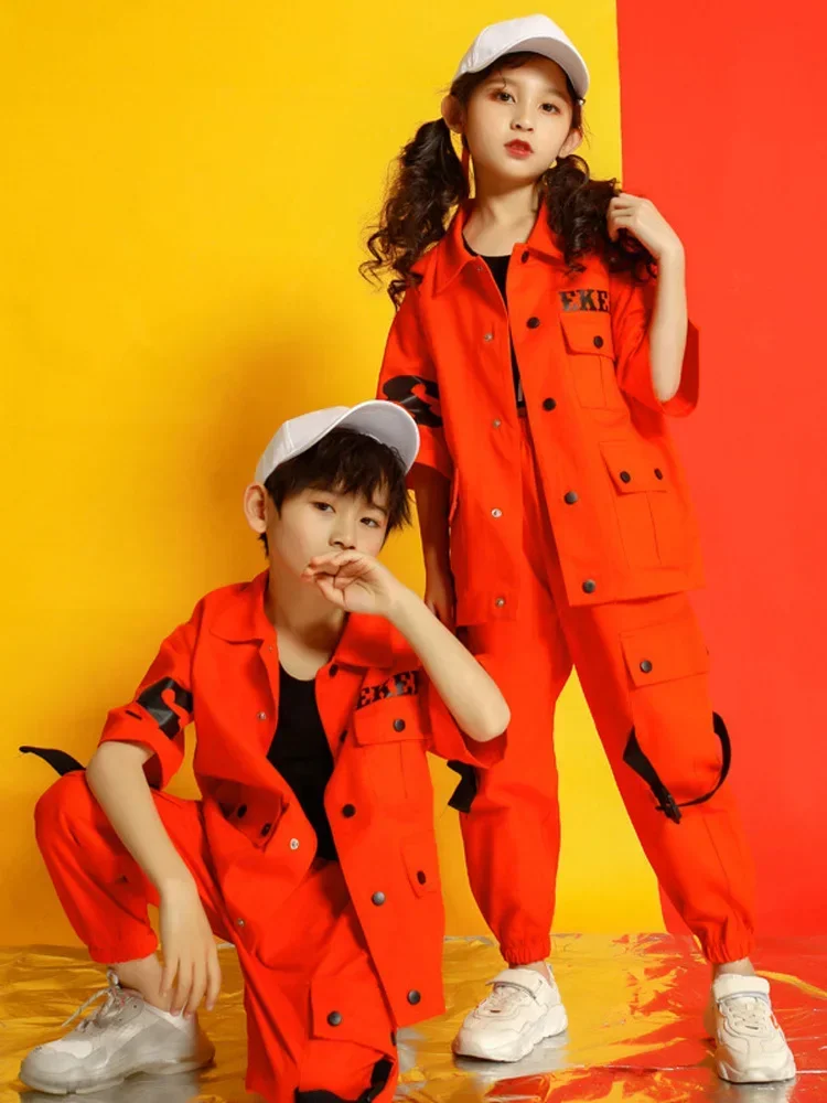 Детский комплект уличных танцев в стиле хип-хоп классная детская одежда для