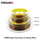 100 м 0,03 0,04 0,05 мм Ультра высокая твердость режущий провод для ЖК-экрана внешнее стекло разделение экрана инструменты для открытия