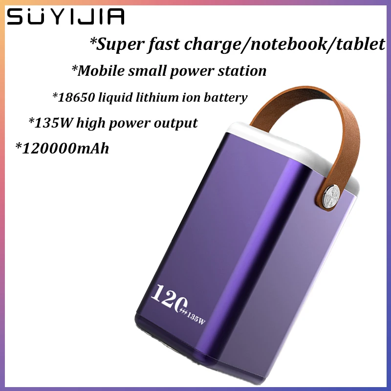 

420Wh High-power Mobile Power Supply 135W Ultra-large Capacity Notebook Charging Treasure Outdoor Energy Storage Power Supply