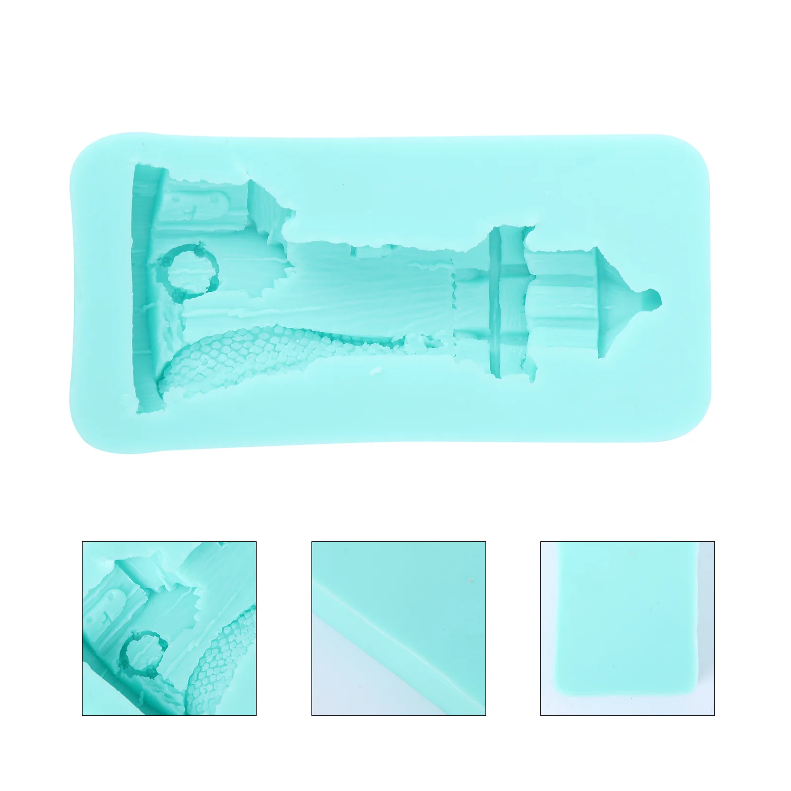 

Silicone Cake Cookie Lighthouse Diy Marine Resin Cheese Muffin Mould Dessert Molds Baking Stick Biscuits Non Soap Fondant Castle