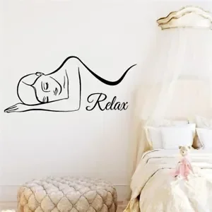 Красивые спа расслабляющие настенные наклейки ПВХ для салона стикеры Настенные