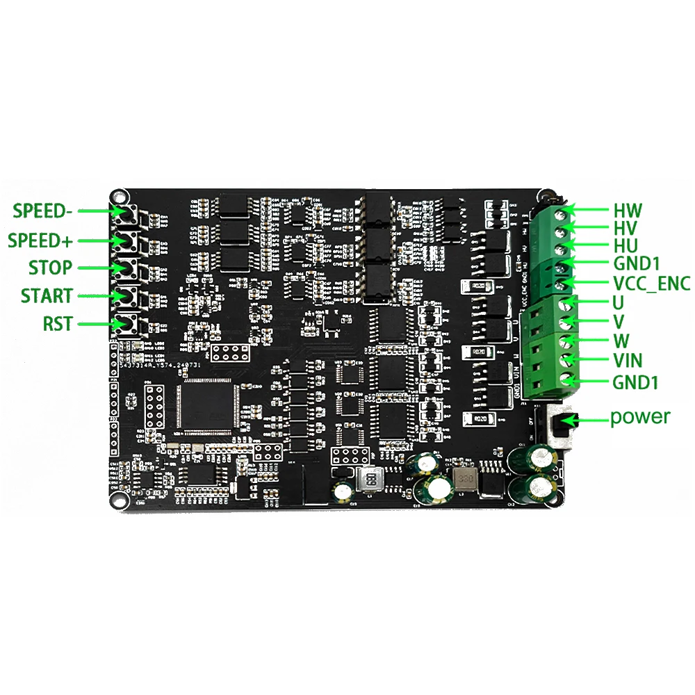 Плата контроля бесщеточного двигателя постоянного тока STM32 FOC изоляционная плата
