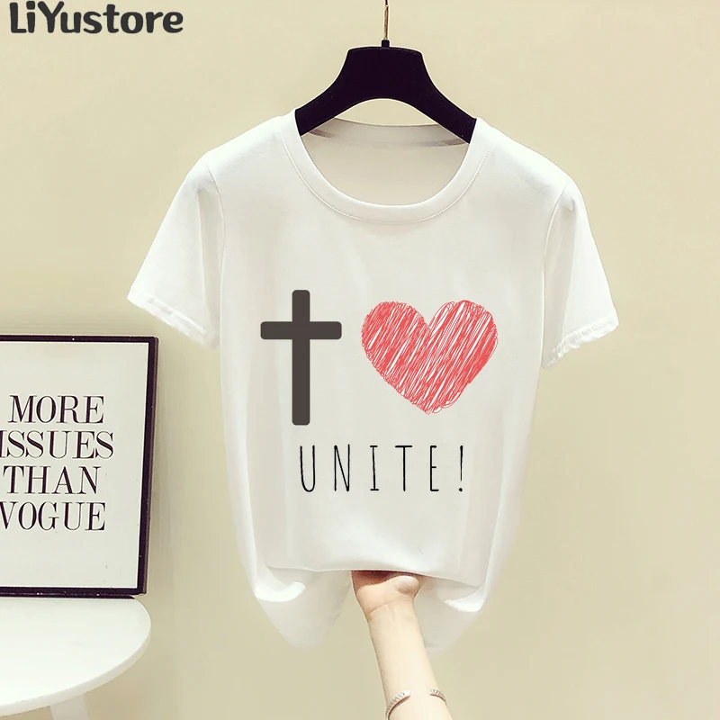 

Женские футболки с рисунком Be The Light, футболки с рисунком католической церкви и христианских церквей, новые модные религиозные вдохновляющи...