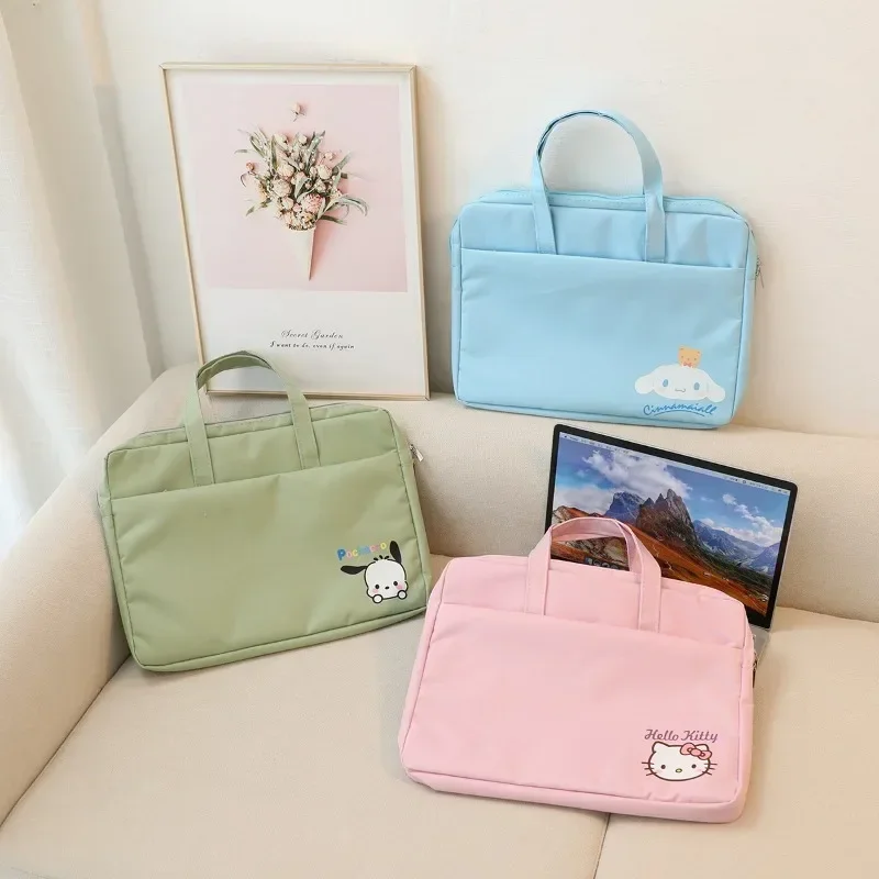 Сумка для ноутбука Sanrio Hello Kitty 13 3 14 15 6 дюймов сумка Macbook Air Pro компьютерная через