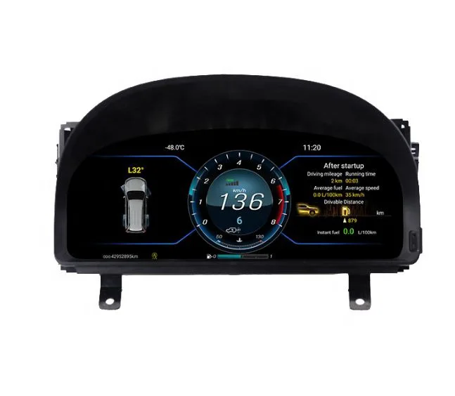 

Universal Digital Speedometer for Toyota Alphard Full LCD Instrument Cluster Smart dashboard Digital Cockpit Refitted Part