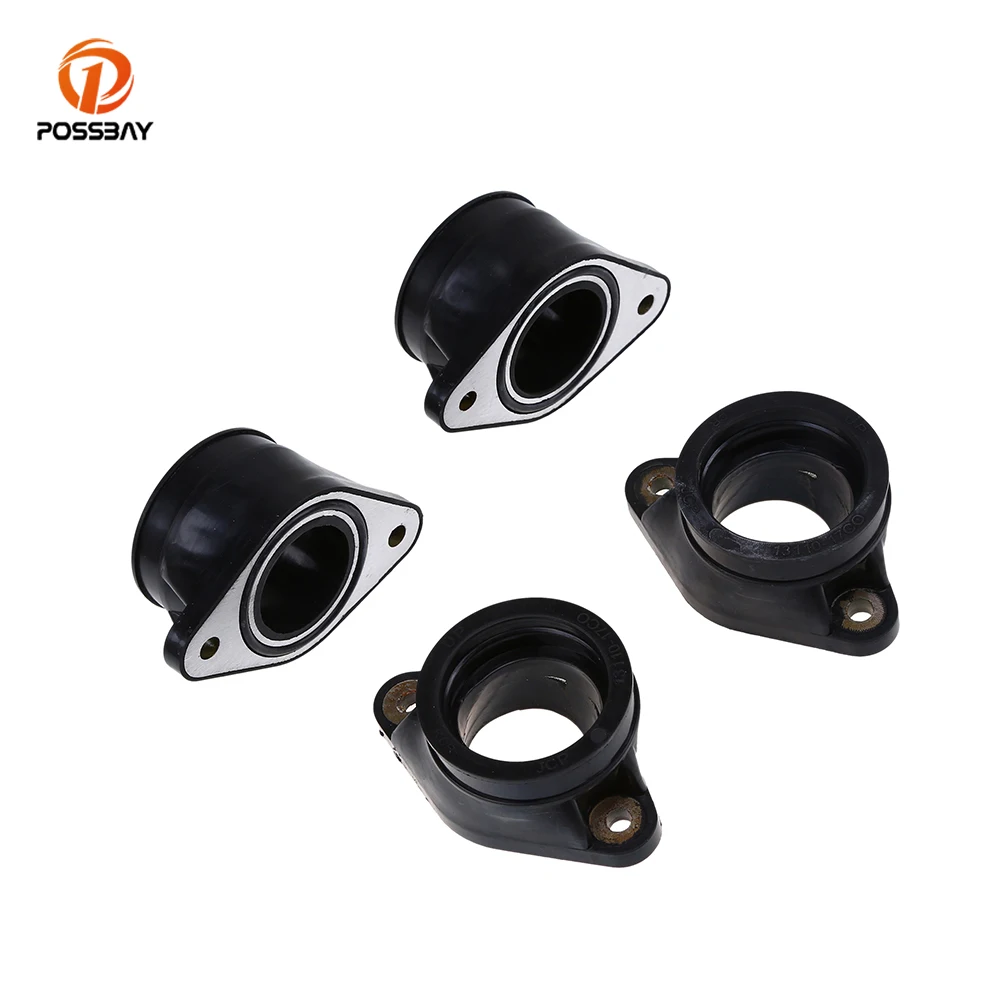 

4 шт., адаптер впускной трубы для мотоциклетного карбюратора POSSBAY с уплотнительным кольцом для Suzuki GSX750F Katana 1989-1997