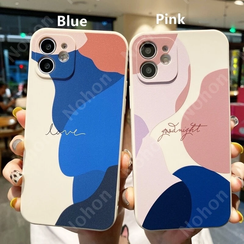 

Nohon Casing For SAMSUNG Galaxy A01 A02S A10S A11 A12 A20S A21 A32 A42 A52 A71 ins Design Striped Literary style Phone Case