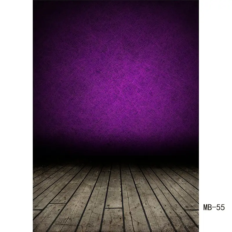 SHENGYONGBAO Vintage Gradient Photography Backdrops Props Brick Wall Wooden Floor Baby Portrait Photo Backgrounds MB-21