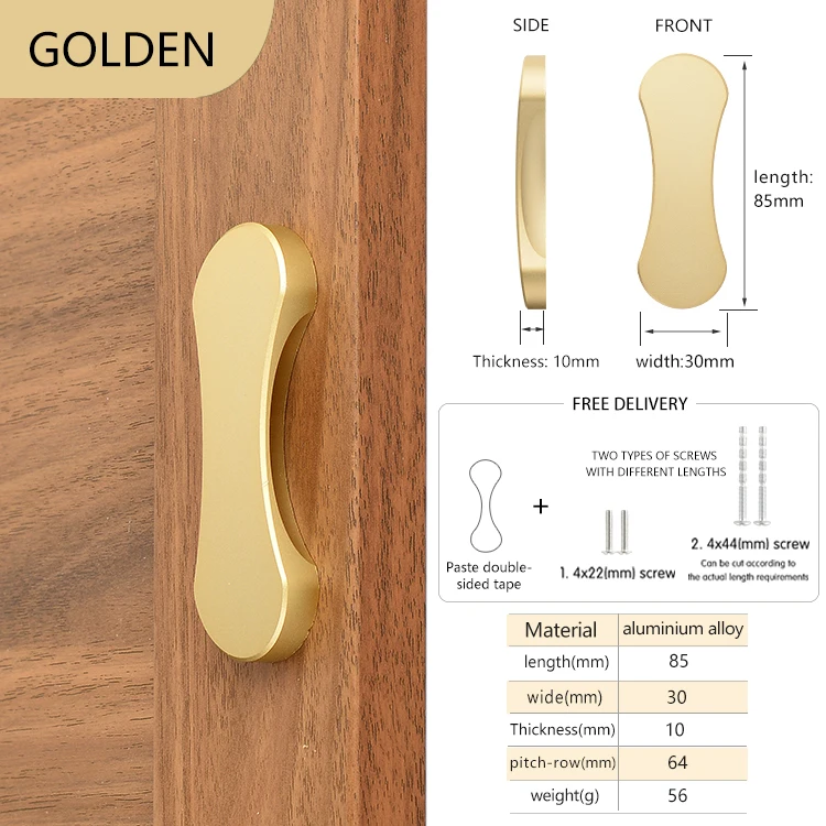 

Ручки для шкафов TOPNIKE алюминиевые