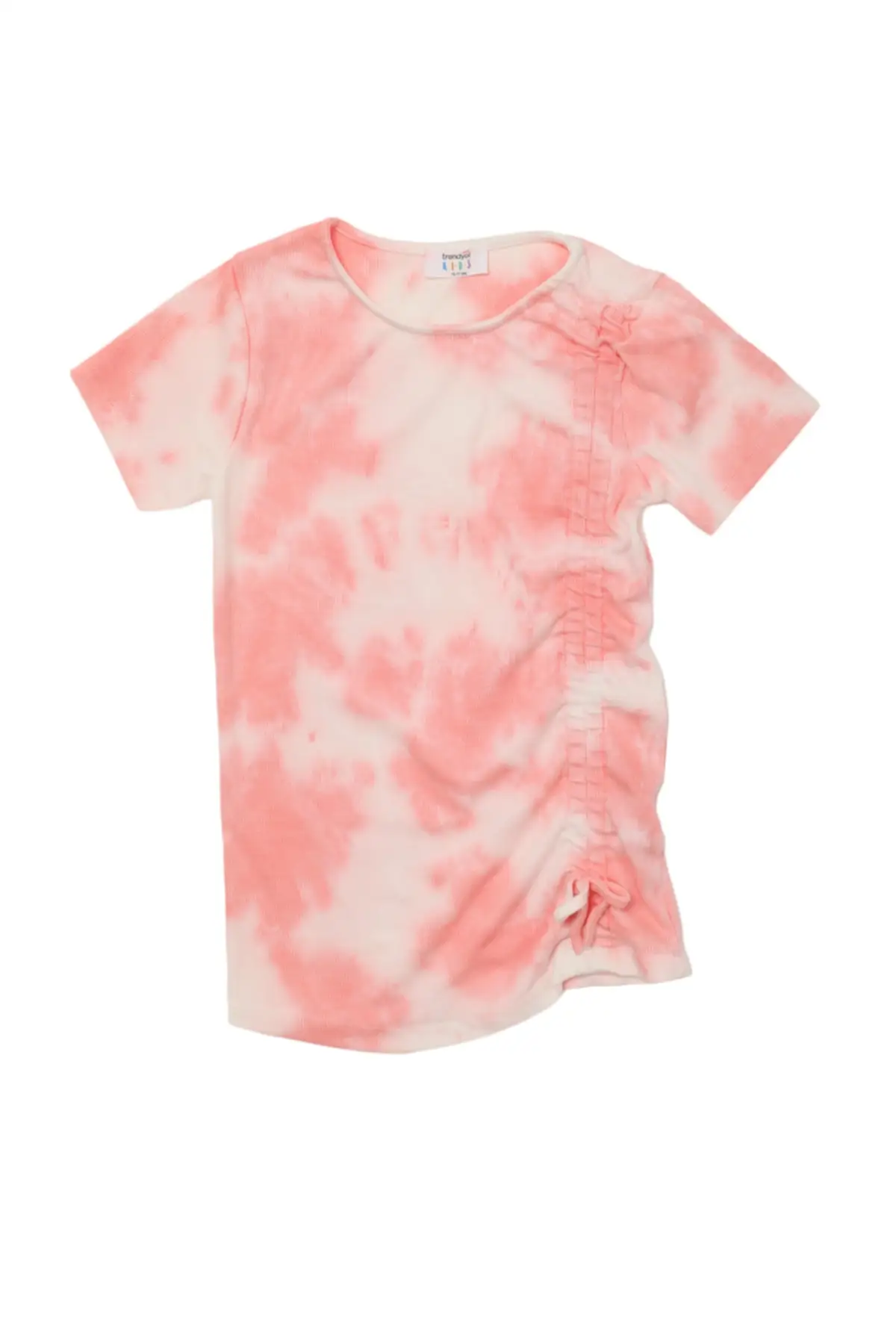 

Batik-Flushing Ribbed Female Child Knitted T-Shirt TKDSS22TS1853