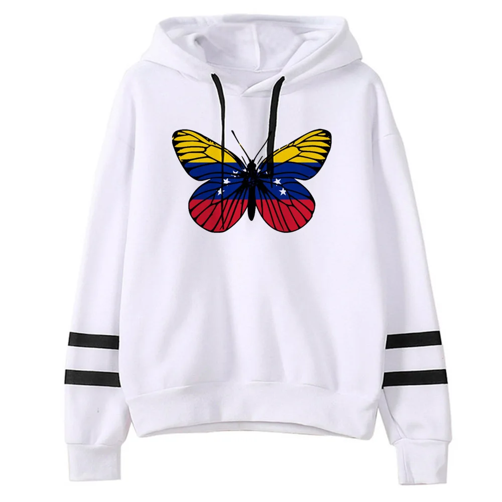 Венесуэла Толстовка Модная молодежная аниме свитер в стиле teen hoddie уличная