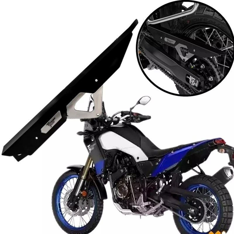 

Motorcycle Belt Guard Cover Protector For YAMAHA TENERE700 2019 2020 2021 CNC Chain Decorative Guard